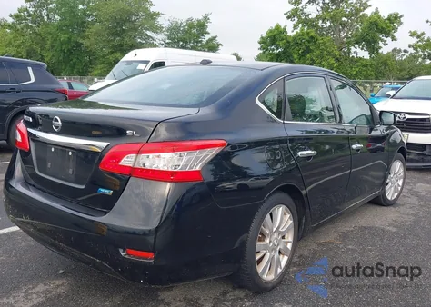 2014 Nissan Sentra Sl z USA, uszkodzony, nr VIN 3N1AB7AP3EY205184